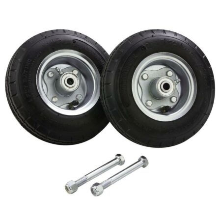 8″ No-Flat Solid Rubber Tires w/ Bolts (for 6' Command Center)