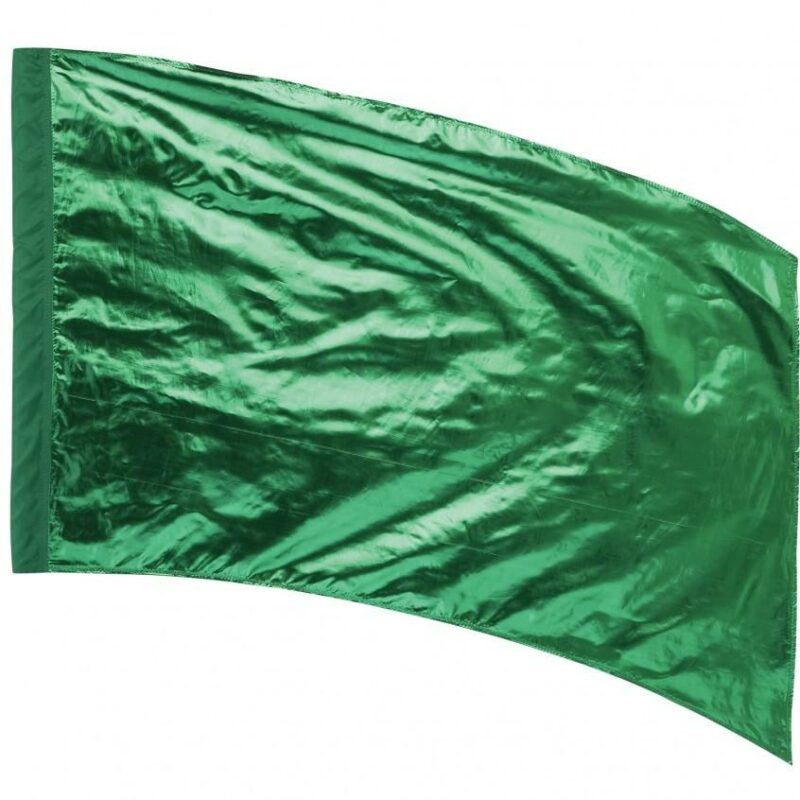 Lava Lamé Flag - Curved Rectangle