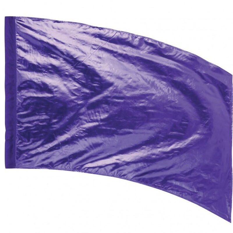 Lava Lamé Flag - Curved Rectangle